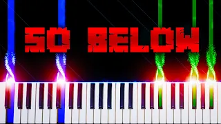 So Below (from Minecraft) - Piano Tutorial