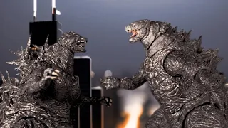 LEGENDARY GODZILLA VS GODZILLA MINUS ONE!Epic stop motion battle! Zilla’s World S2 Episode 1