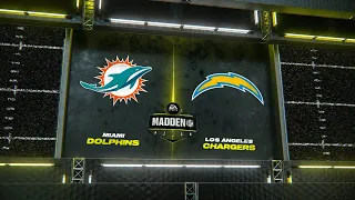 Madden 24 - Miami Dolphins @ Los Angeles Chargers - Week 1
