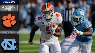 Clemson vs  North Carolina Condensed Game | ACC Football