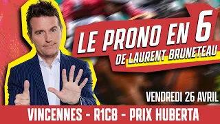 Pronostic Quinté - Vincennes - Prix Huberta - 26 avril 2024