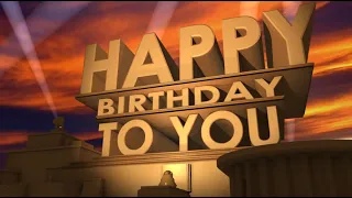 Footage Happy birthday to you | Футаж с днём рождения