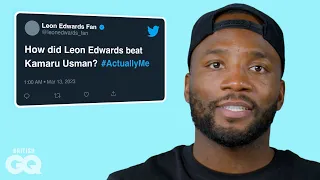 UFC Champ Leon Edwards Answers Your Questions | Actually Me