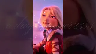 Astrid is too beautiful !!!!😍😱How to train your dragon#httyd#httyd3 #httyd2#astrid#hiccup#hiccstrid
