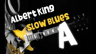 Blues Backing Track Jam - Ice B. - Albert King Slow Blues in A