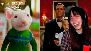 Panchaalel Reacciona a Te Lo Resumo Así Nomás || La Trilogía De Stuart Little