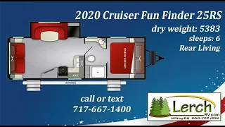2020 Cruiser Fun Finder 25RS for sale at Lerch RV PA RV Dealership