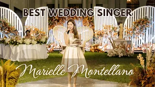 MARIELLE MONTELLANO singing at our Wedding | BEST decision ever #MarriedInMelody #WeddingSingerMagic