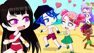 The Beach Boys And Girl | Gacha Club | Ppg x Rrb Gacha Life