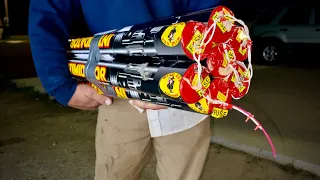 THE INTIMIDATOR - XL ROMAN CANDLE FIREWORK