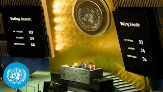 Russia suspended from Human Rights Council -  UN General Assembly Emergency Special Session