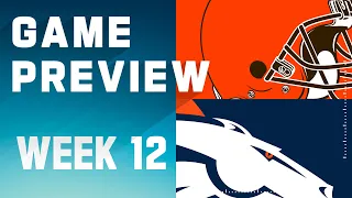 Cleveland Browns vs. Denver Broncos | 2023 Week 12 Game Preview