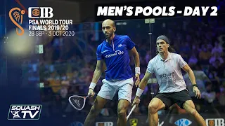 Squash: CIB PSA World Tour Finals 2019/20 - Men's Pools Day 2 Roundup