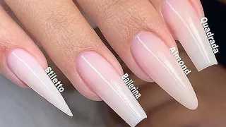 Como darle forma a tus uñas acrílicas - les comparto mis nail tips 🤗🤗🤗