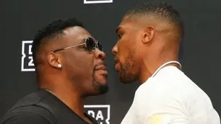 ANTHONY JOSHUA BEEF WITH JARRELL MILLER ERUPTS AT DAZN PRESS CONFERENCE!