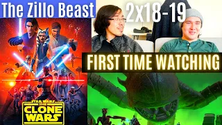 FIRST TIME WATCHING: 2X18-19 "The Zillo Beast" Star Wars - The Clone Wars