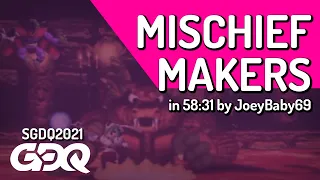 Mischief Makers by JoeyBaby69 in 58:31 - Summer Games Done Quick 2021 Online