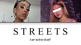 [KARAOKE DUET] Streets - Doja Cat