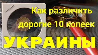 Как различить дорогие 10 копеек Украины