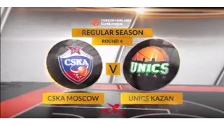 Highlights: CSKA Moscow-Unics Kazan