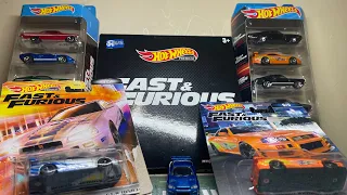 Hot Wheels x Fast & Furious: coleção 5 pack ,GTR e Comparativo dos filmes !
