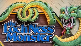 Loch Ness Monster: The Legend Lives On • Full Queue, Front Row POV • Busch Gardens Williamsburg 2024