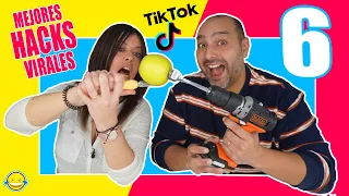 TRUCOS virales de TIK TOK 6!! MEJORES LIFE HACKS Jordi y Bego de Momentos Divertidos