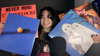 ASMR Record Store Roleplay | tapping, whispering, personal attention