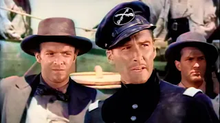 Santa Fe Trail (1940) COLORIZED | Adventure, Biography, Western, War | Full Length Movie