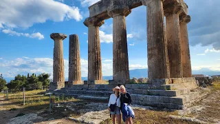 3 hours in Corinth Greece! Ancient Corinth, Acrocorinth and Zulu bungy!