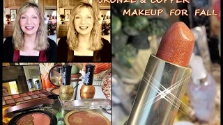 Fun Copper MakeUp For Mature Women :) & Vera Wang Designs