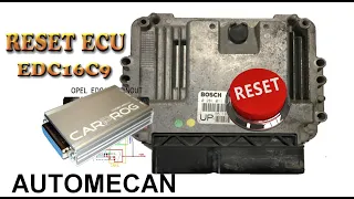 ECU BOSCH EDC16C9 .RESET PIN COD