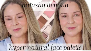 Natasha Denona Hyper Natural Face Palette - 2 Days - 3 Looks