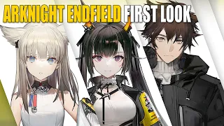 Arknights Endfield announcement + gameplay teaser