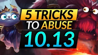 5 BROKEN Things You MUST EXPLOIT in Patch 10.13: Pro Tricks to Win More | League of Legends Guide