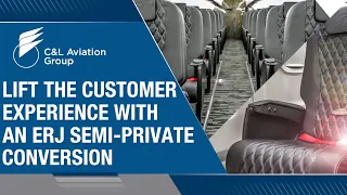 ERJ 135, 145 semi private conversion sizzle