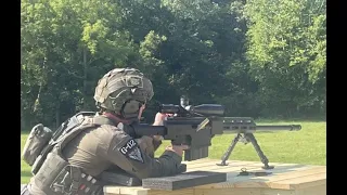 50BMG HM50B Rifle SWAT Operation !!! 50Cal 50 BMG