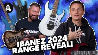 First Look at the New Ibanez 2024 Guitars!