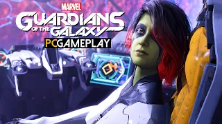 Marvel's Guardians of the Galaxy Gameplay (PC)