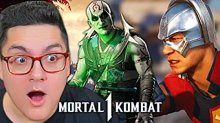 Mortal Kombat 1 - QUAN CHI GAMEPLAY AND PEACEMAKER TEASER REACTION!
