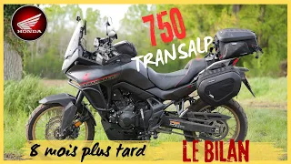 Essai Honda 750 Transalp: Je fais le bilan 8 mois plus tard