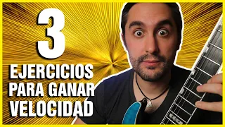 🎸 Gana VELOCIDAD con estos 3 Ejercicios para Guitarra Eléctrica