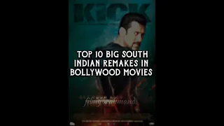 Top 10 Big South Indian Remake in Bollywood Movies 😱⭐🥰 #shortsvideo #youtubeshorts #ytshorts #shorts