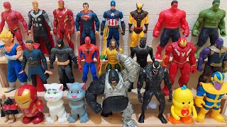Avengers Superhero Story, Marvel's Spider Man2, Hulk, Iron Man, Captain America, Venom Black Adam