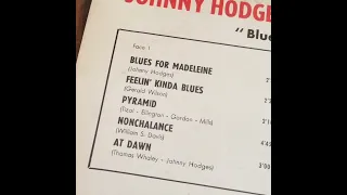 Johnny Hodges and Wild Bill Davis ‘Blue Pyramid’ LP 1966