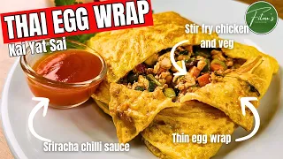 Stir Fry Egg Wrap | Thai Spanish Omelette Great For The KIDS