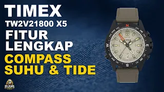 TIMEX TW2V21800 X5 : JAM TIMEX FITUR LENGKAP COMPASS SUHU & TIDE TERBARU (2023)