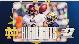 Quick Strike Offense Moves Irish To 4-0 | Highlights vs Central Michigan | Notre Dame Football