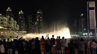 The Dubai Fountain (HD) - Baba Yetu