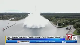 WWII bomb explodes during defusing attempt in Poland